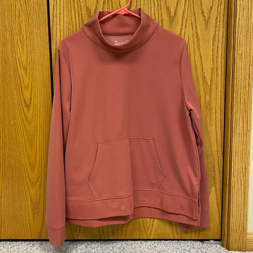 UA cowl neck large sweatshirt EUC